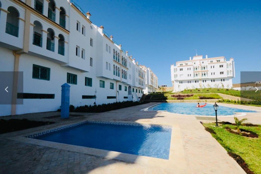 Apartamento Vacacional Achakar Playa&Piscina! Tanger Eksteriør billede